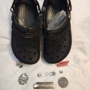 All Terrain Crocs. mens size 10. woman size 12